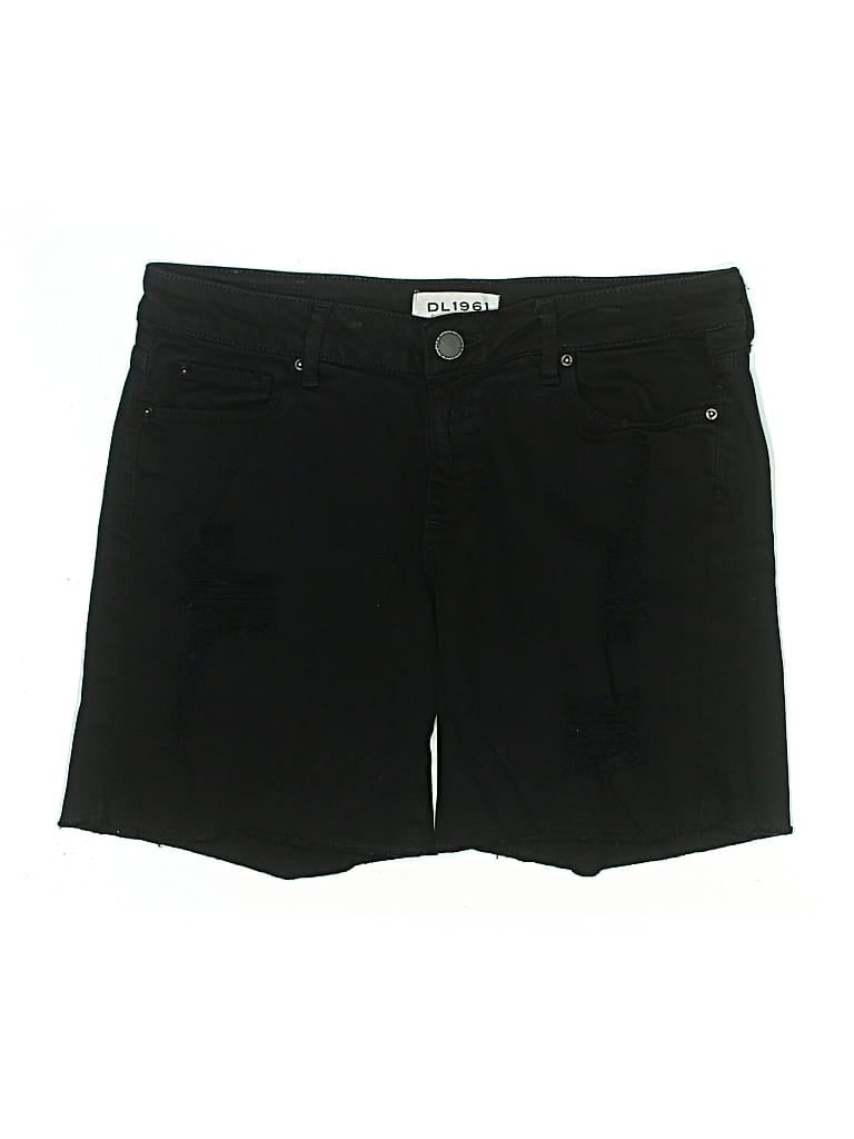 Pre-owned Dl1961 Shorts In Black