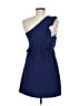 Sandro 100% Recycled Polyester Blue Cocktail Dress Size Med (2) - photo 2