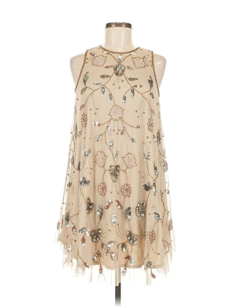 Altar'd State Cocktail Dress In Brown