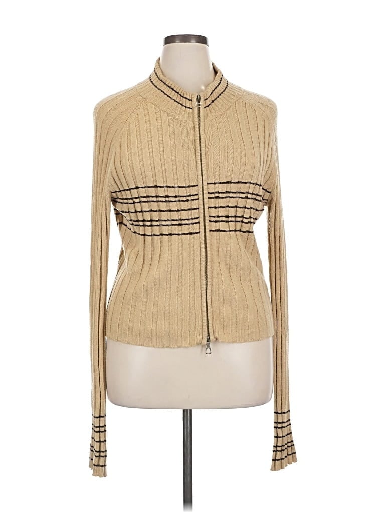 Pre-owned Arizona Jean Company Cardigan Sweater In Brown