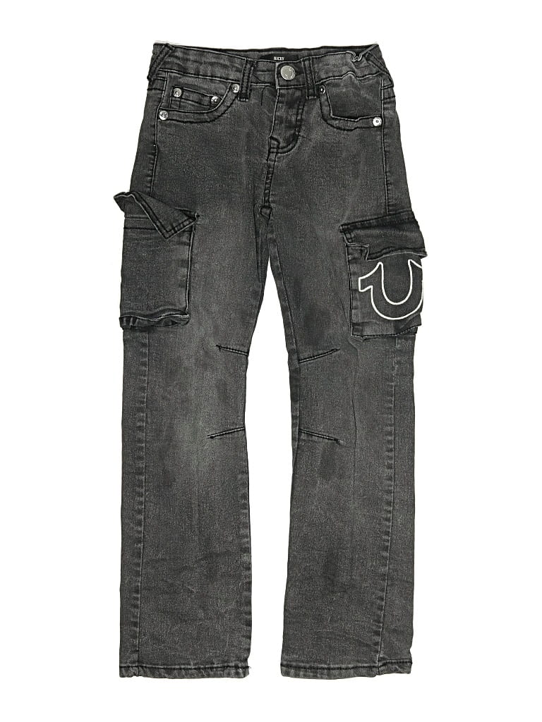 Pre-owned True Religion Kids' Jeans In Gray