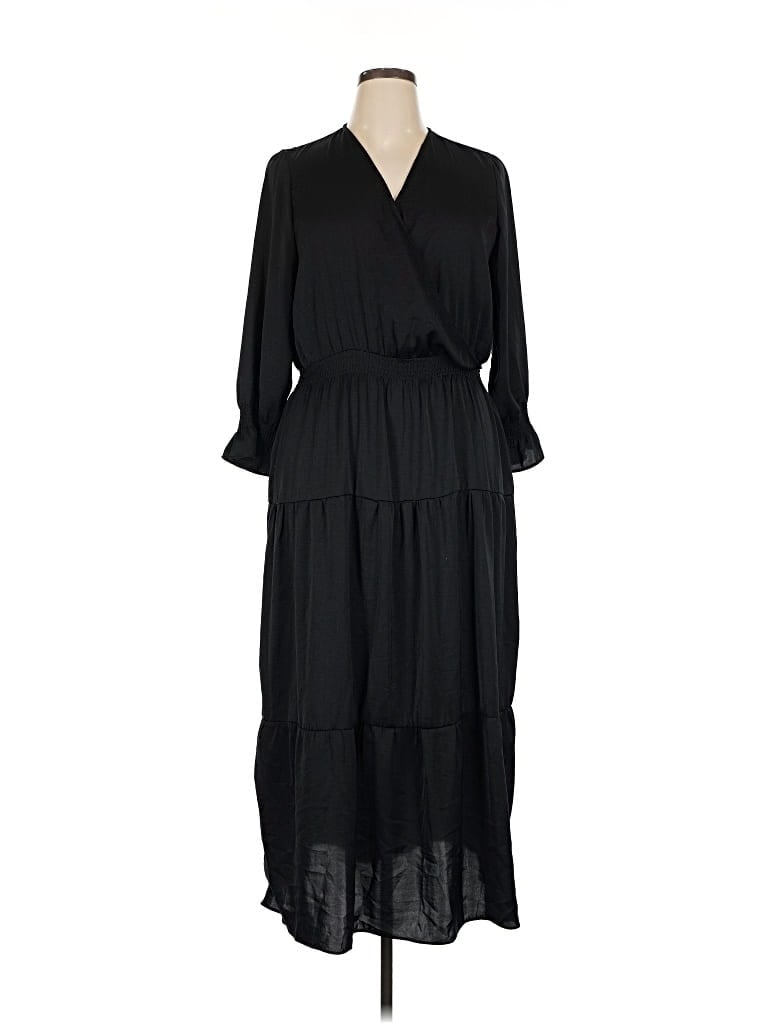 Pre-owned Gigi Parker Casual Dress In Black