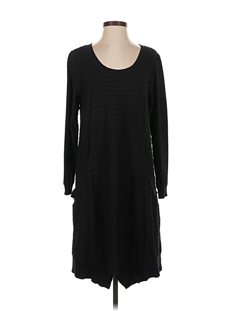 Pre-owned Assorted Brands Casual Dress In Black