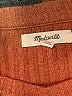 Madewell Orange Pullover Sweater Size XS - photo 7