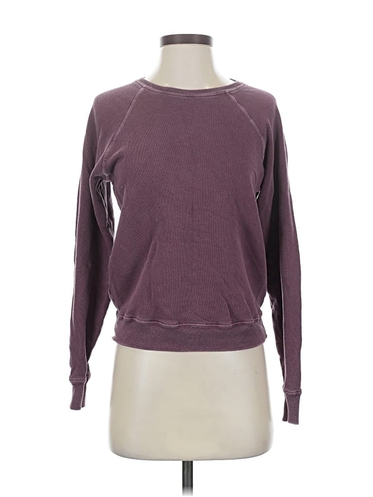 Pre-owned The Great Sweatshirt In Purple