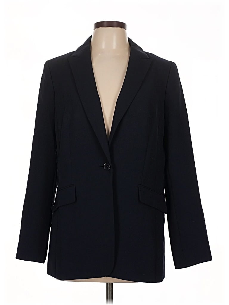 Talbots Blazer Jacket In Blue