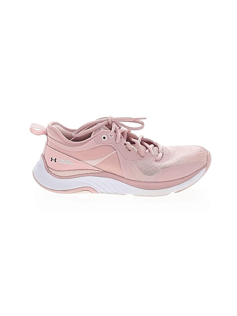 Pre-owned Under Armour Sneakers In Pink