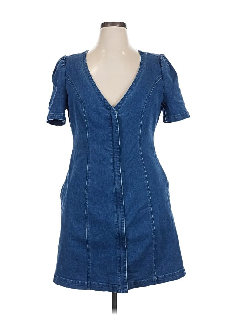 Pre-owned Sugarlips Casual Dress In Blue