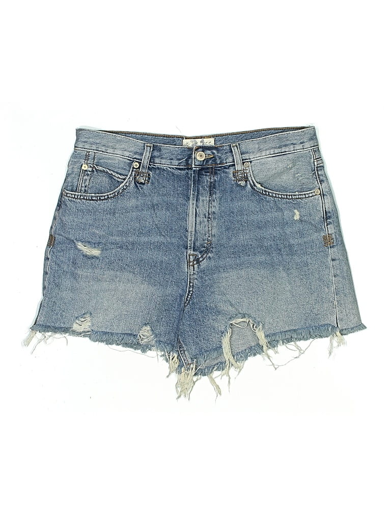 Pre-owned We The Free Denim Shorts In Blue
