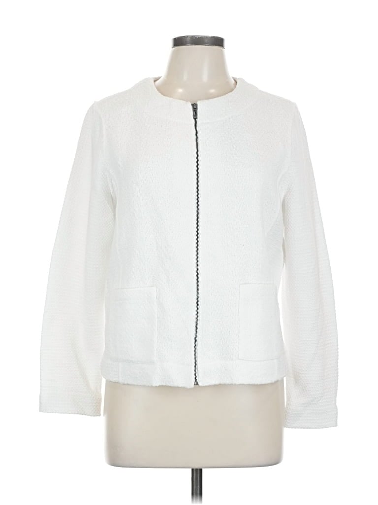 Pre-owned Nic + Zoe Jacket In White