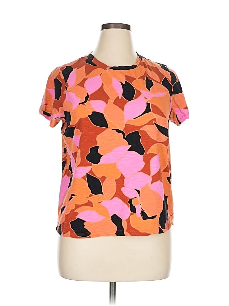 Pre-owned Sanctuary Short Sleeve T-shirt In Orange