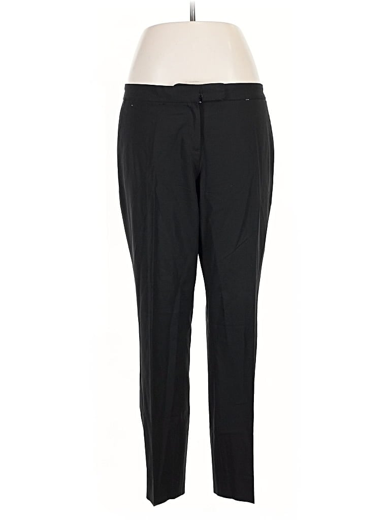 Pre-owned Theory Wool Pants In Black