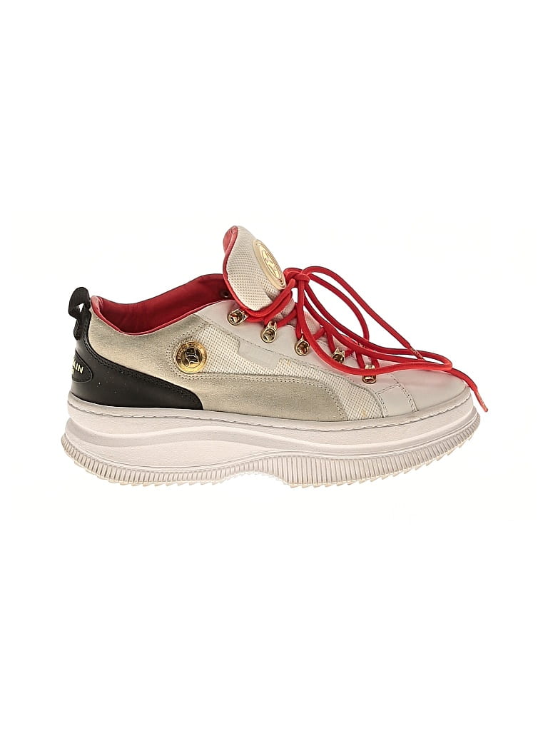 Pre-owned Balmain Sneakers In White