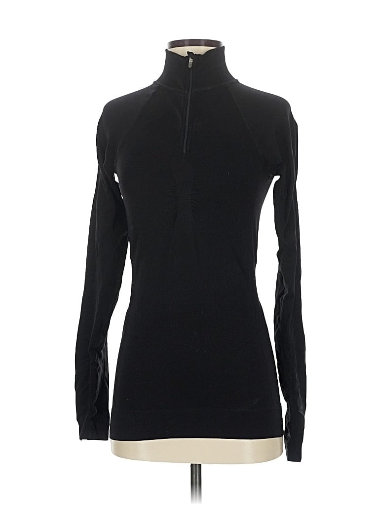Pre-owned Lucy Turtleneck Sweater In Black