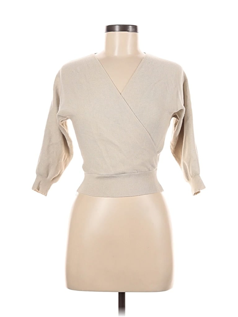 Pre-owned Unbranded Cardigan Sweater In Brown