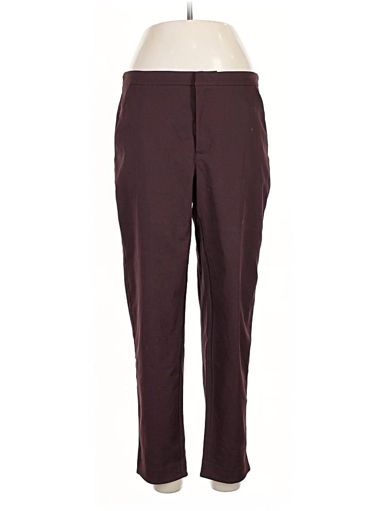 Pre-owned Lululemon Athletica Dress Pants In Burgundy