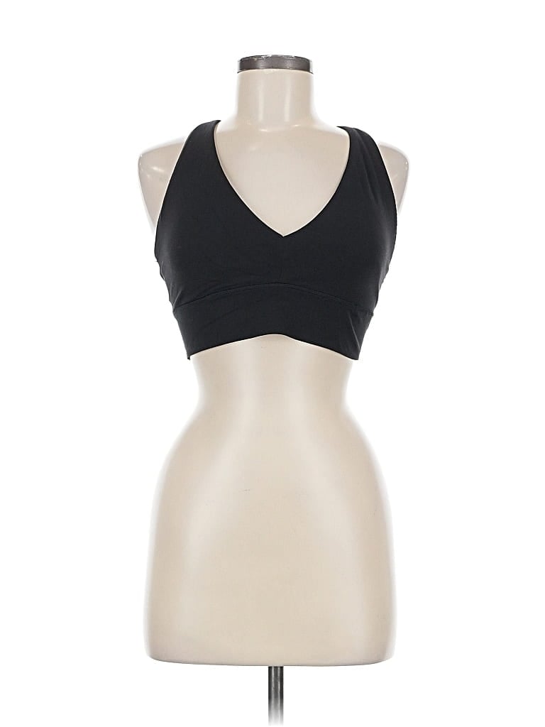 Pre-owned Athleta Sports Bra In Black