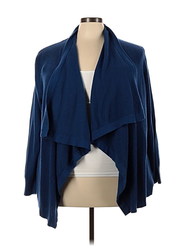 Pre-owned Stylus Cardigan Sweater In Blue