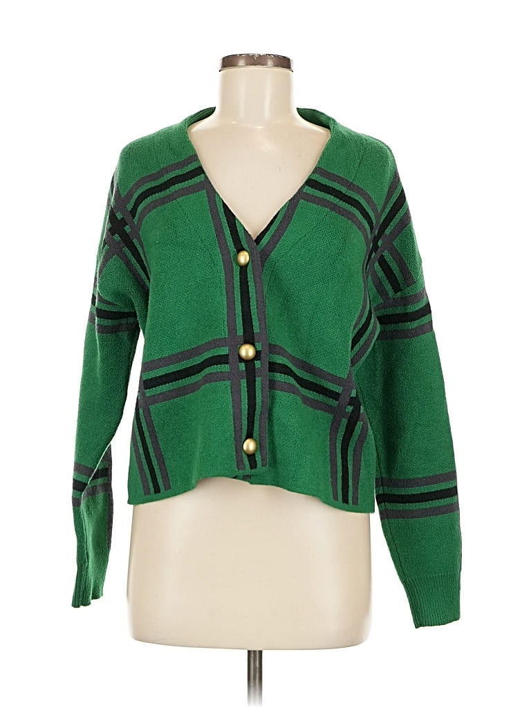 Pre-owned Tularosa Cardigan Sweater In Green