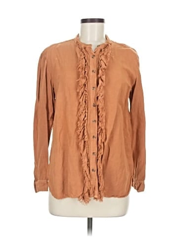 Pilcro Long Sleeve Blouse (view 1)
