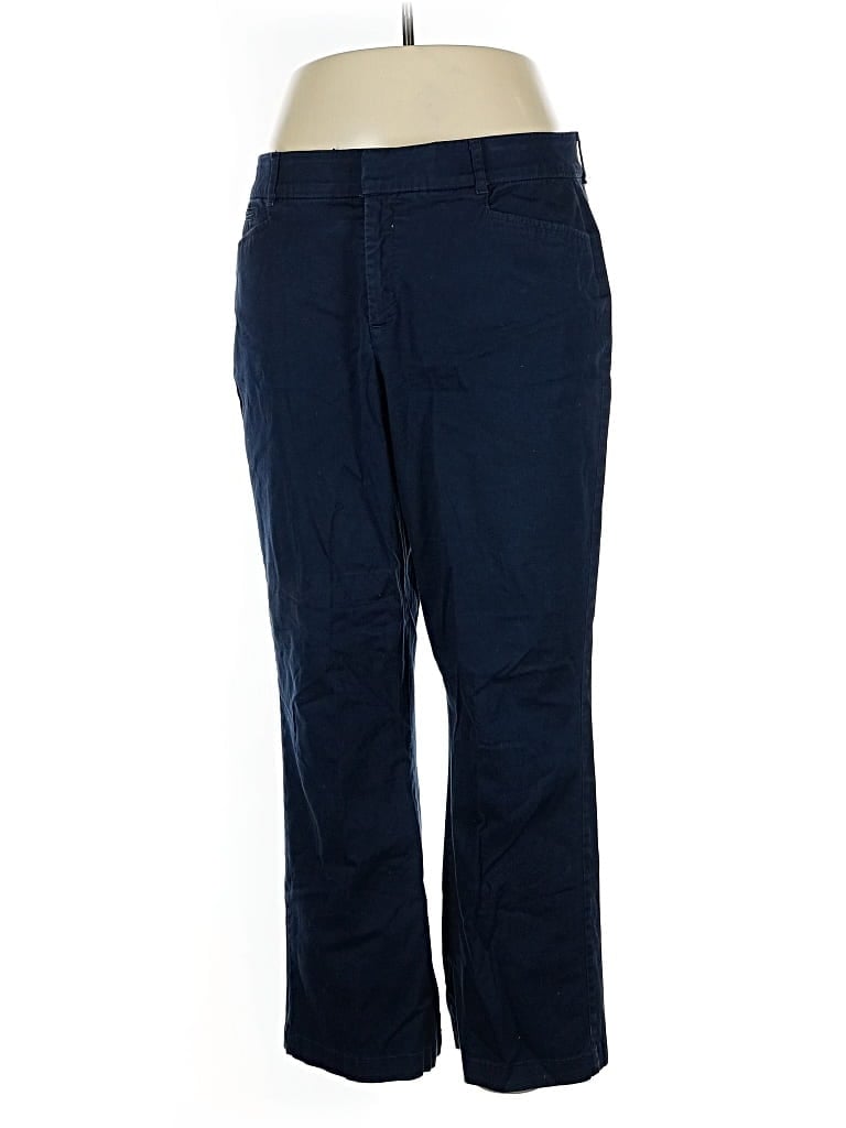 Pre-owned Jm Collection Casual Pants In Blue