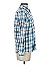 Horny Toad Plaid Blue Long Sleeve Button-Down Shirt Size XS - photo 4
