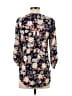 Daniel Rainn 100% Rayon Floral Blue 3/4 Sleeve Blouse Size XS - photo 2