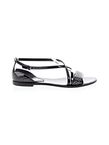 Burberry Patent Leather Studded Sandals (view 1)