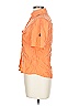 Apriori Orange Short Sleeve Button-Down Shirt Size 10 - photo 5