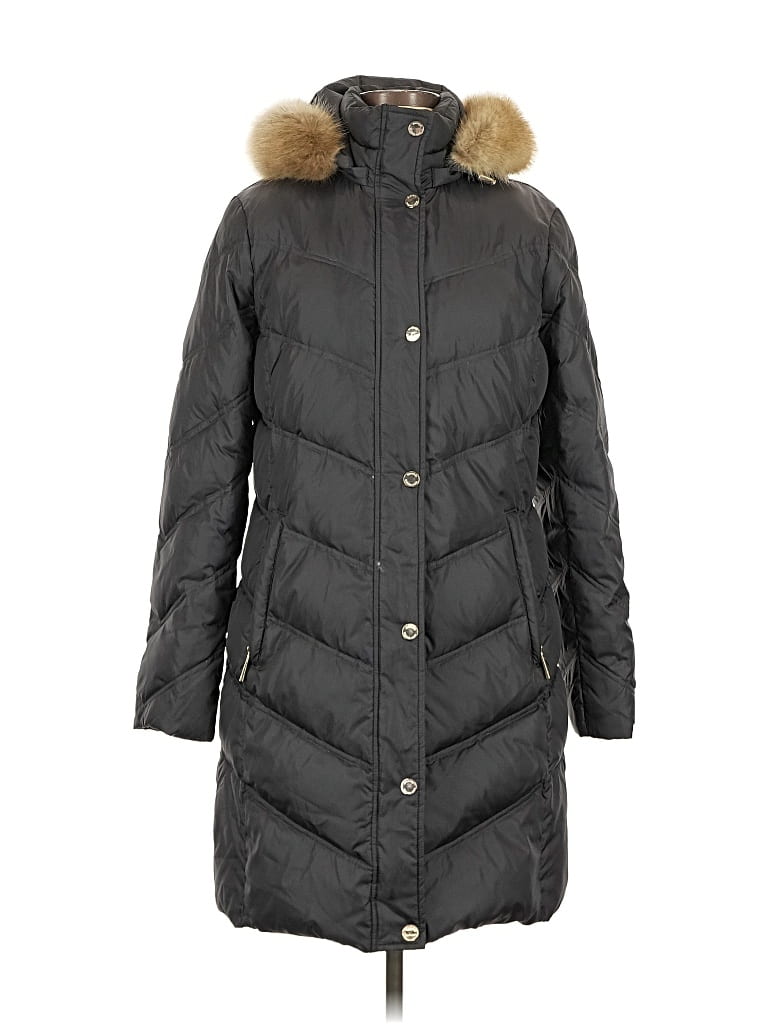 Pre-owned Michael Michael Kors Coat In Gray