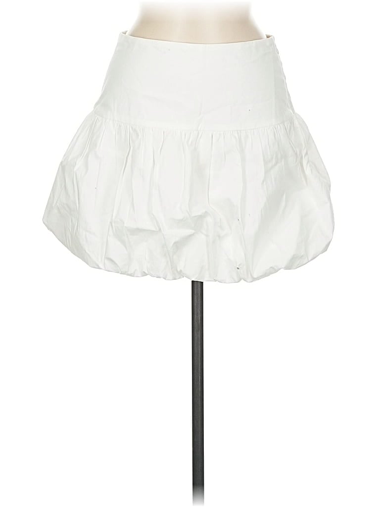 Pre-owned Wayf Casual Skirt In White