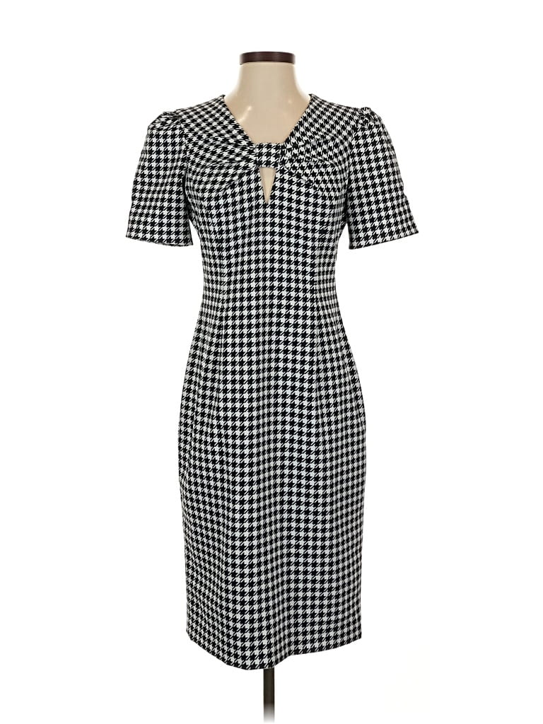 Pre-owned Badgley Mischka Casual Dress In Gray
