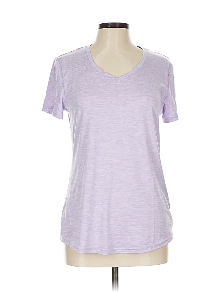 Pre-owned Danskin Active T-shirt In Purple