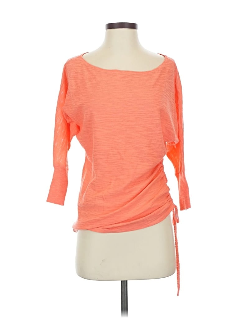 Express Cardigan Sweater In Orange