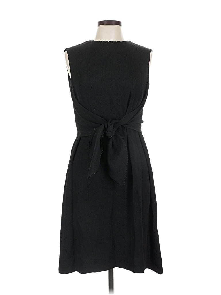 Pre-owned Lela Rose Cocktail Dress In Black