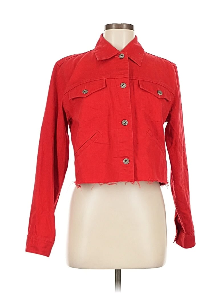 Pre-owned Liz Claiborne Jacket In Red
