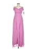 Lovely 100% Polyester Pink Cocktail Dress Size 8 - photo 1