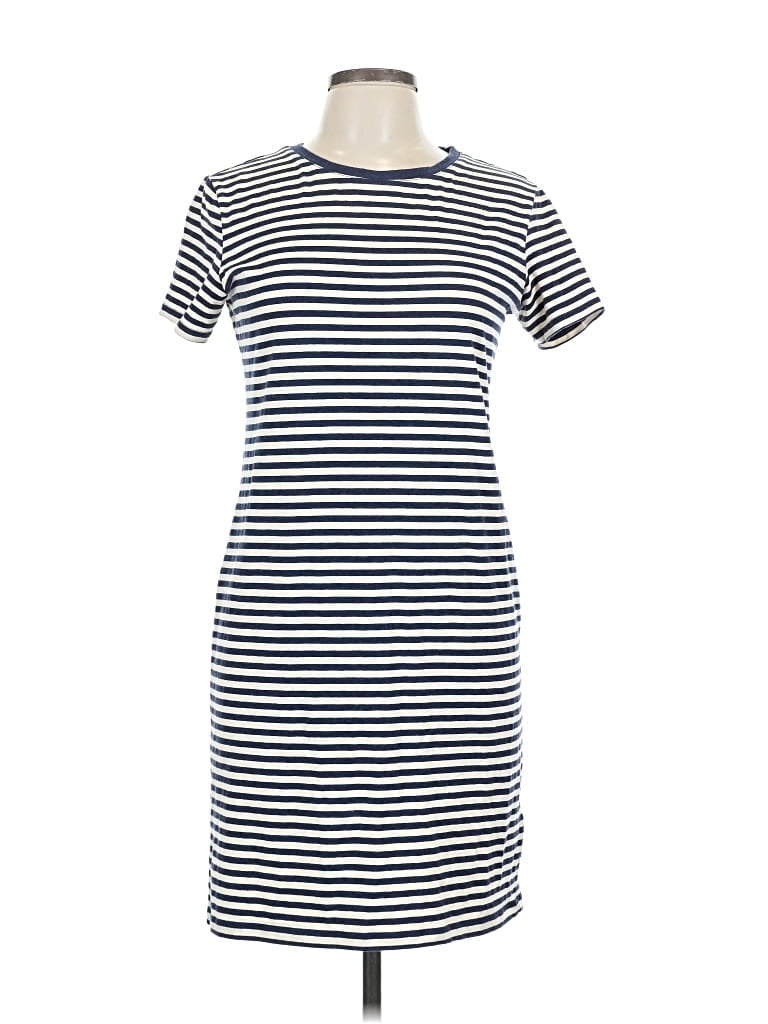 Pre-owned H&m Short Sleeve T-shirt In Blue