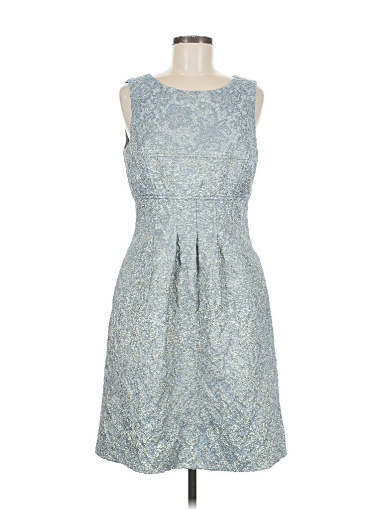 Pre-owned Lela Rose Cocktail Dress In Blue