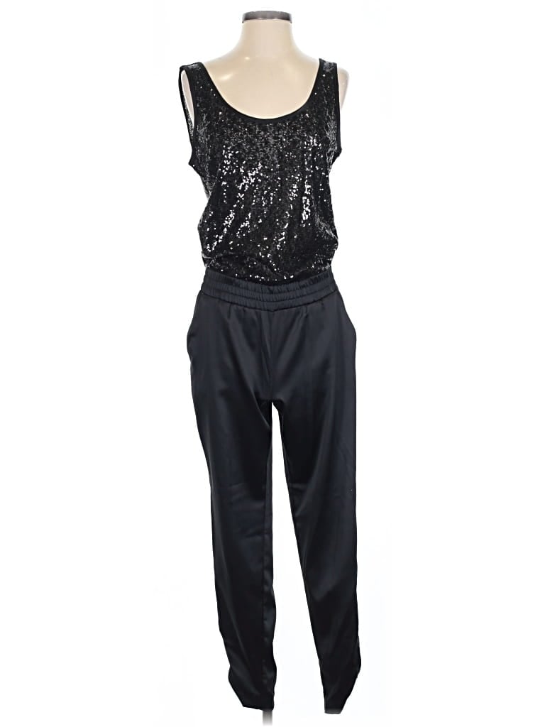 Pre-owned Eva Mendes By New York & Company Jumpsuit In Black