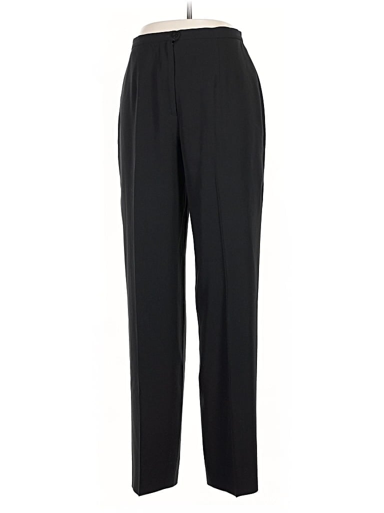Pre-owned Giorgio Armani Wool Pants In Black