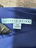 Antonio Melani Solid Blue Jumpsuit Size 14 - photo 4