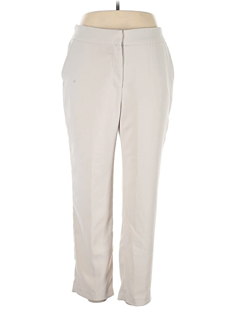Pre-owned Quince Casual Pants In White