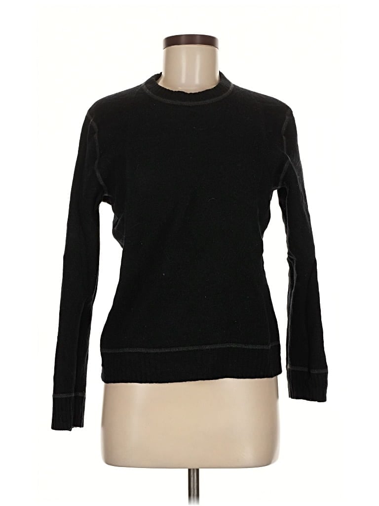 Pre-owned Express Pullover Sweater In Black
