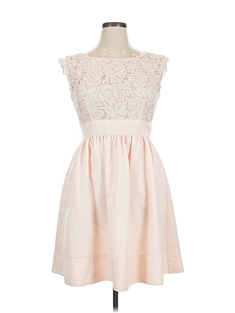 Pre-owned Eliza J Cocktail Dress In White