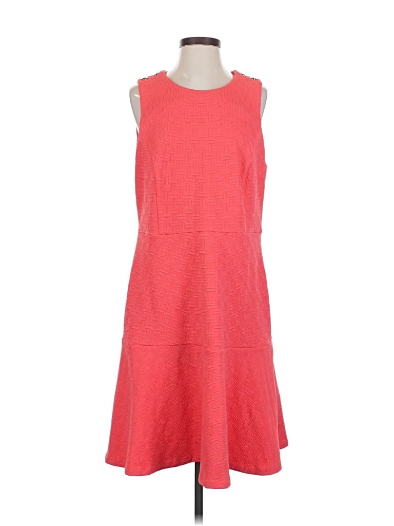 Pre-owned Tommy Hilfiger Casual Dress In Orange
