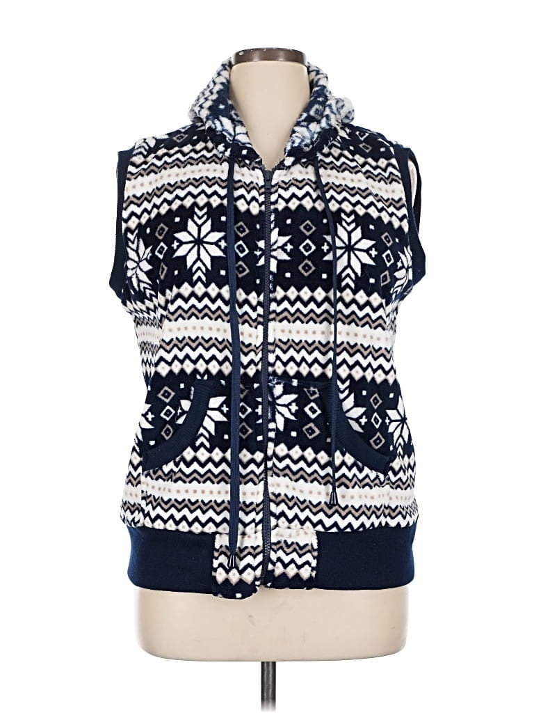 Ashley By 26 International Zip Up Hoodie In Multi