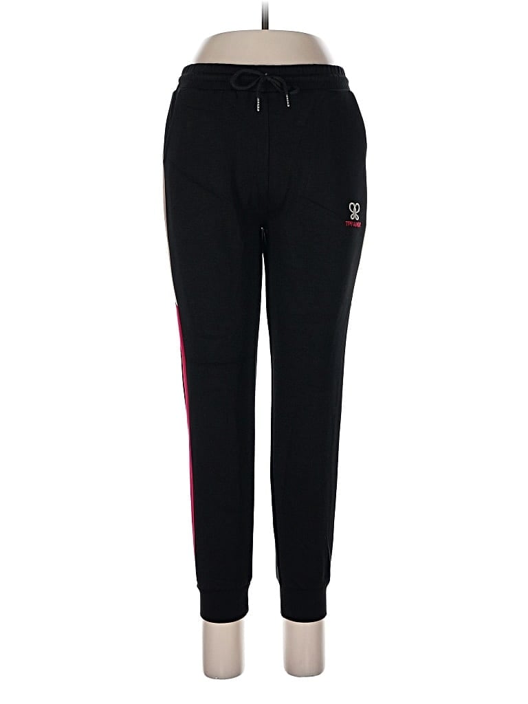 Pre-owned Assorted Brands Track Pants In Black