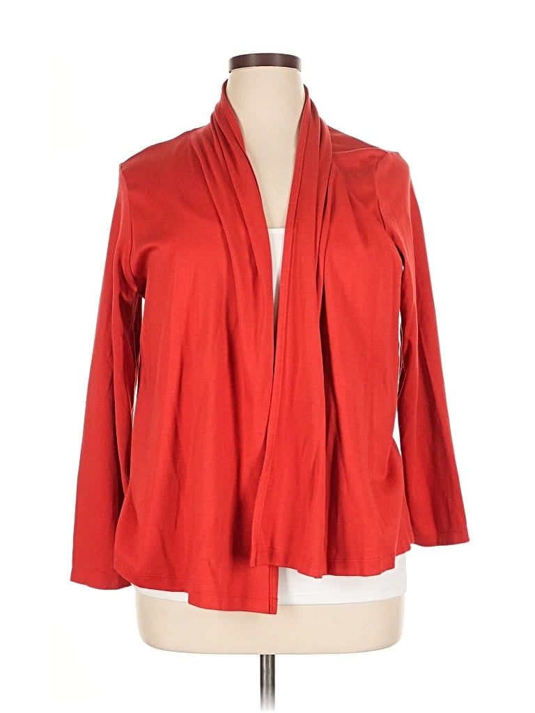 Pre-owned L.l.bean Kimono In Red