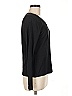 Talbots 100% Cotton Black Long Sleeve Top Size M - photo 4